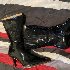 GIGA PATENT LEATHER BOOTS